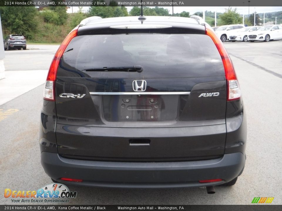 2014 Honda CR-V EX-L AWD Kona Coffee Metallic / Black Photo #8