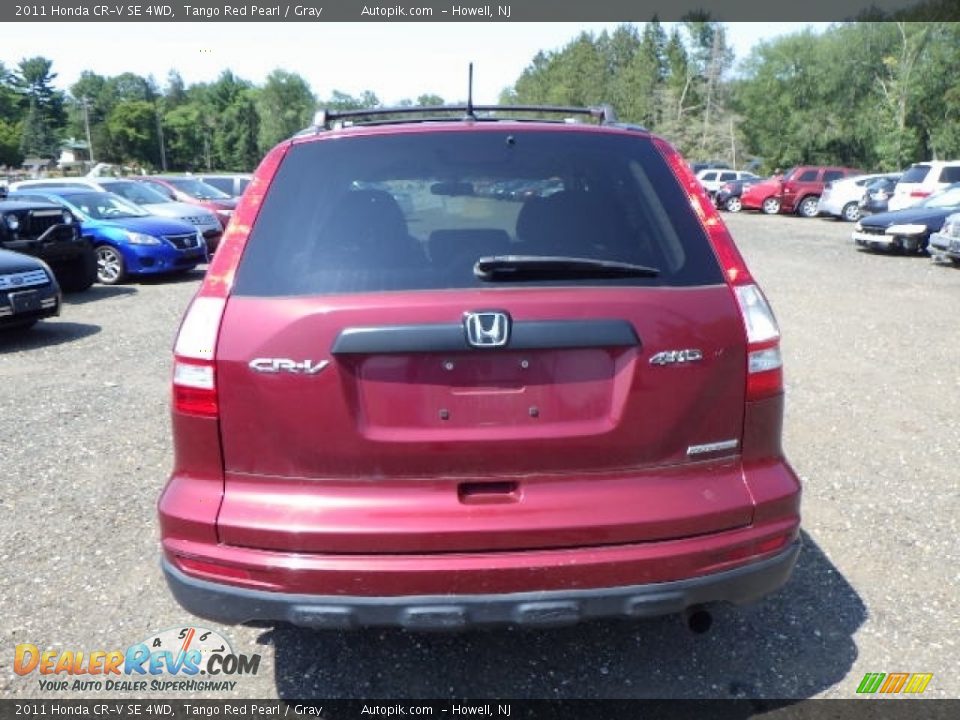 2011 Honda CR-V SE 4WD Tango Red Pearl / Gray Photo #5