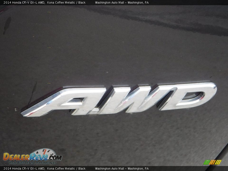 2014 Honda CR-V EX-L AWD Kona Coffee Metallic / Black Photo #9