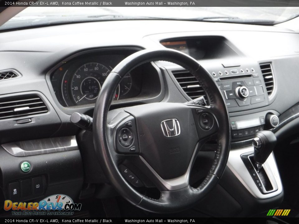 2014 Honda CR-V EX-L AWD Kona Coffee Metallic / Black Photo #11