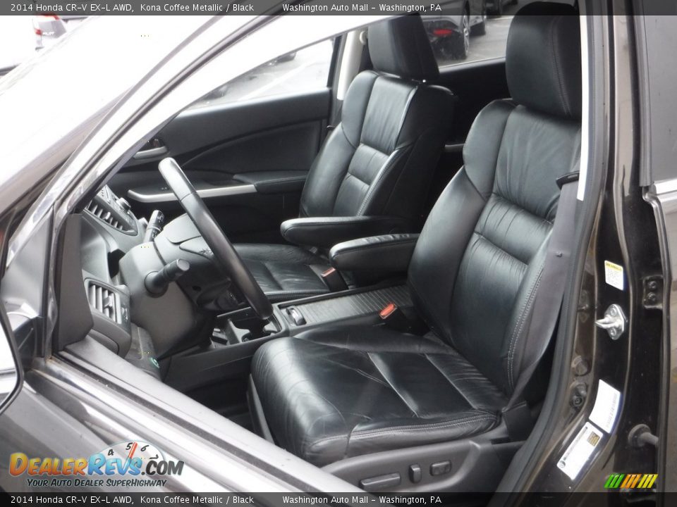 2014 Honda CR-V EX-L AWD Kona Coffee Metallic / Black Photo #15