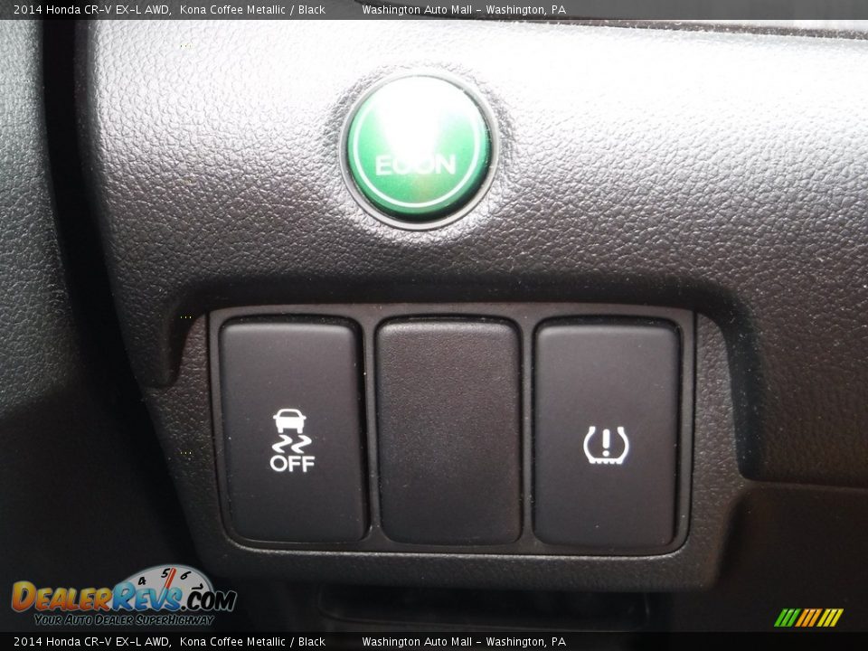 2014 Honda CR-V EX-L AWD Kona Coffee Metallic / Black Photo #24
