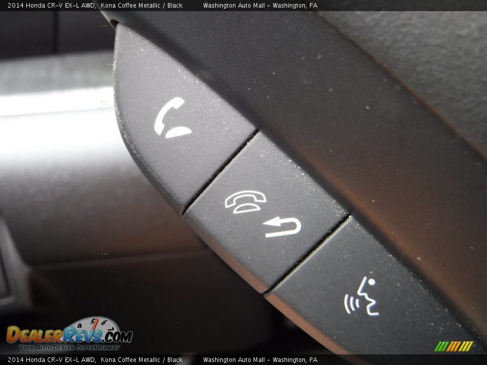2014 Honda CR-V EX-L AWD Kona Coffee Metallic / Black Photo #25