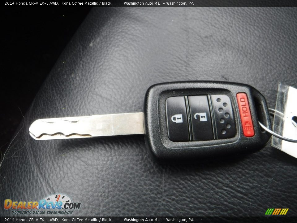 2014 Honda CR-V EX-L AWD Kona Coffee Metallic / Black Photo #28