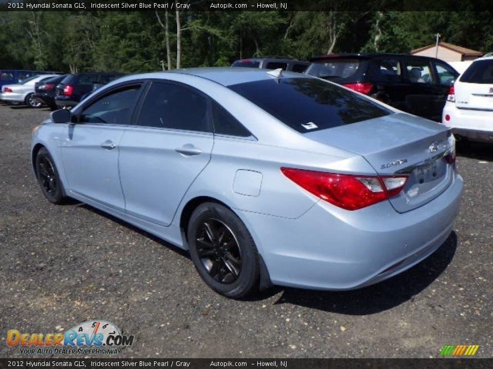 2012 Hyundai Sonata GLS Iridescent Silver Blue Pearl / Gray Photo #3