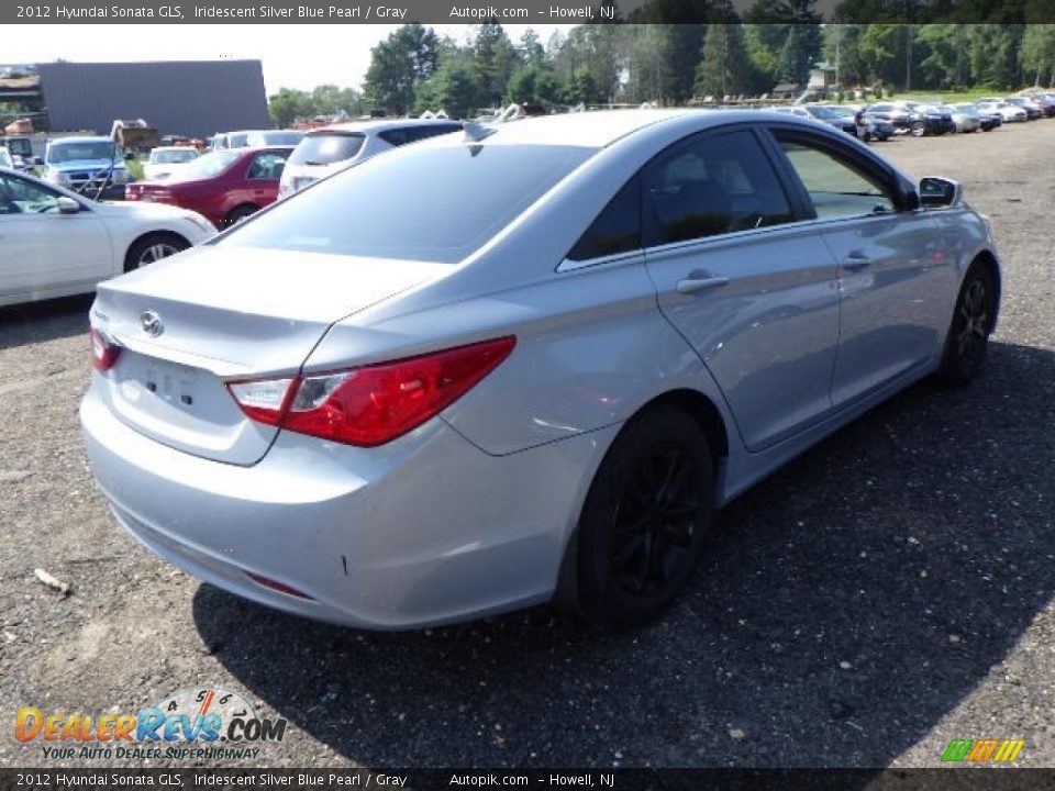 2012 Hyundai Sonata GLS Iridescent Silver Blue Pearl / Gray Photo #4