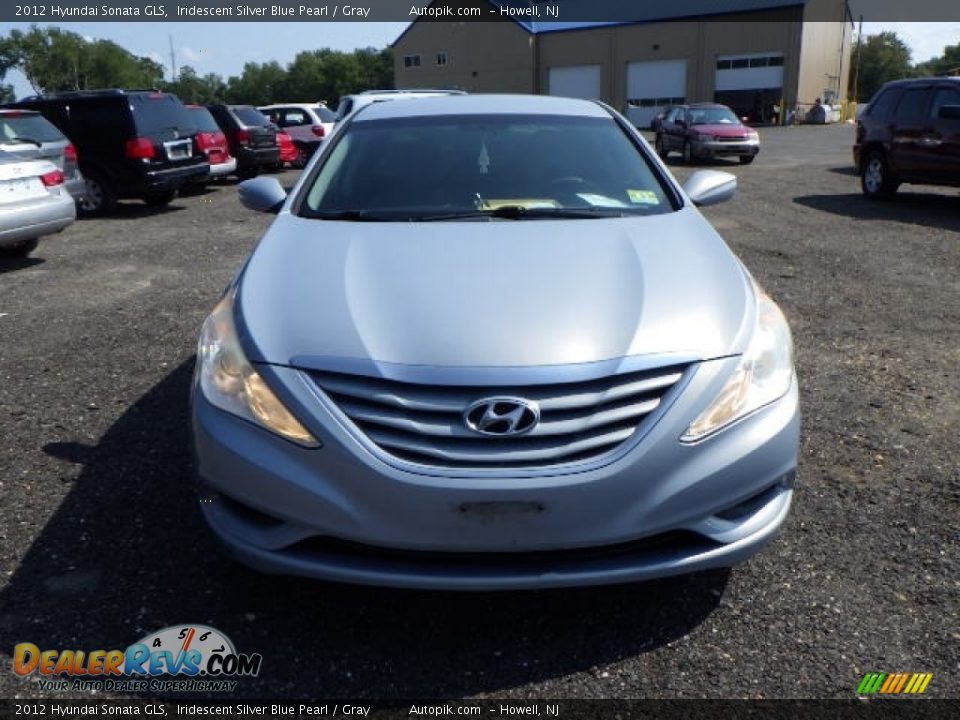 2012 Hyundai Sonata GLS Iridescent Silver Blue Pearl / Gray Photo #5