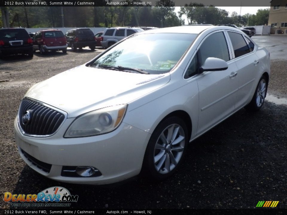 2012 Buick Verano FWD Summit White / Cashmere Photo #1