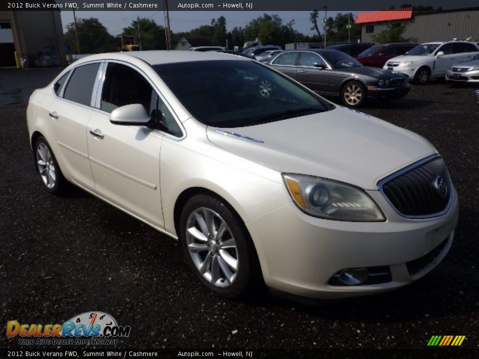 2012 Buick Verano FWD Summit White / Cashmere Photo #2