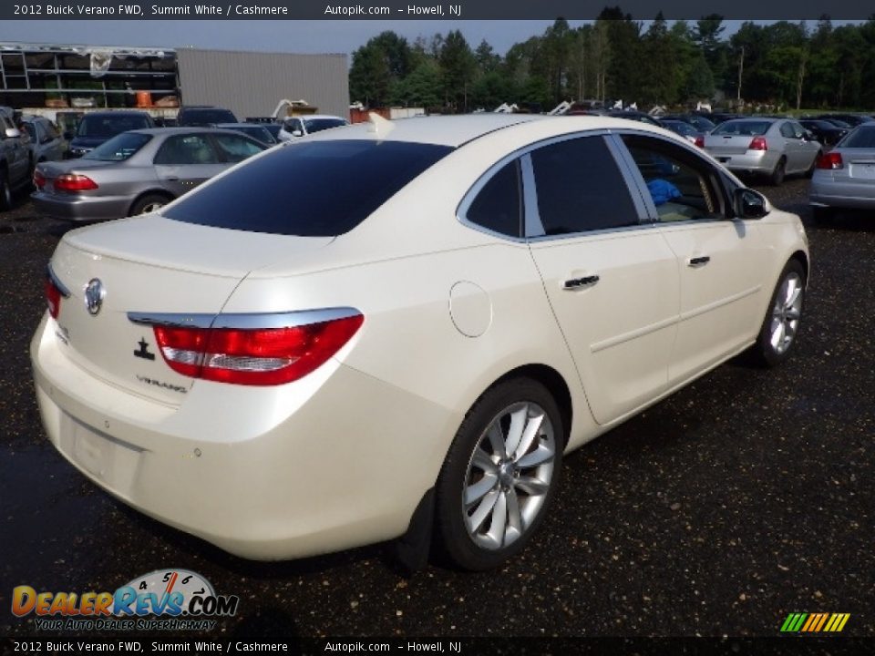 2012 Buick Verano FWD Summit White / Cashmere Photo #4