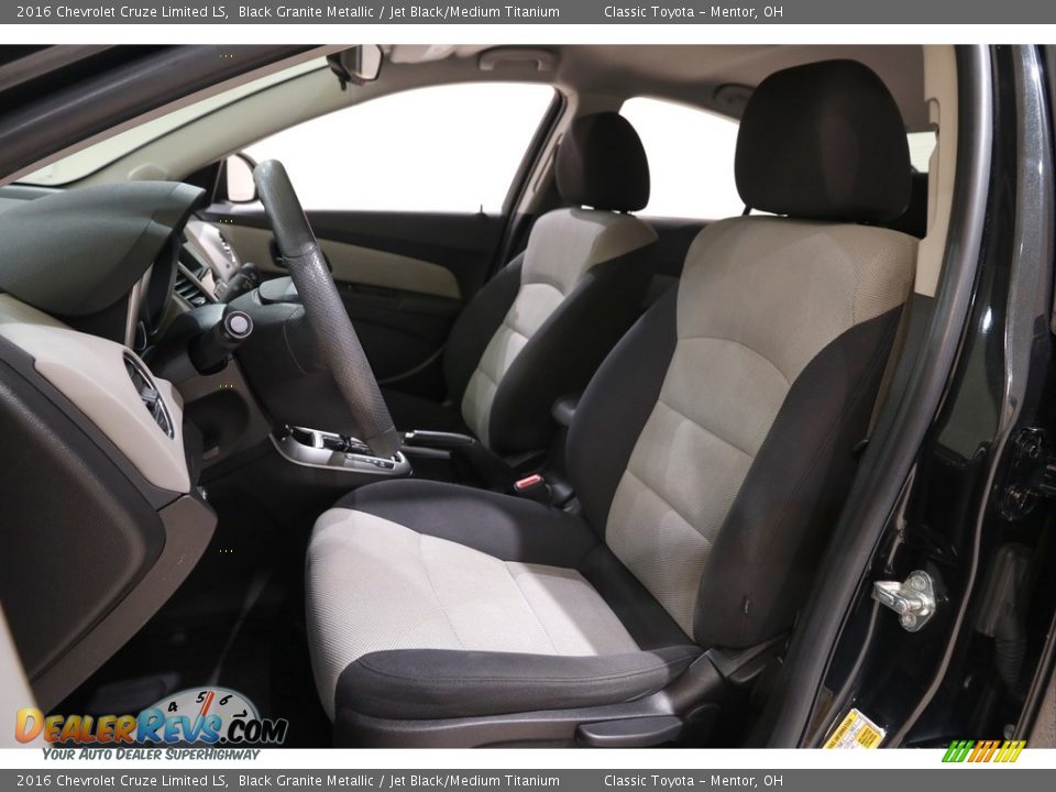 2016 Chevrolet Cruze Limited LS Black Granite Metallic / Jet Black/Medium Titanium Photo #5