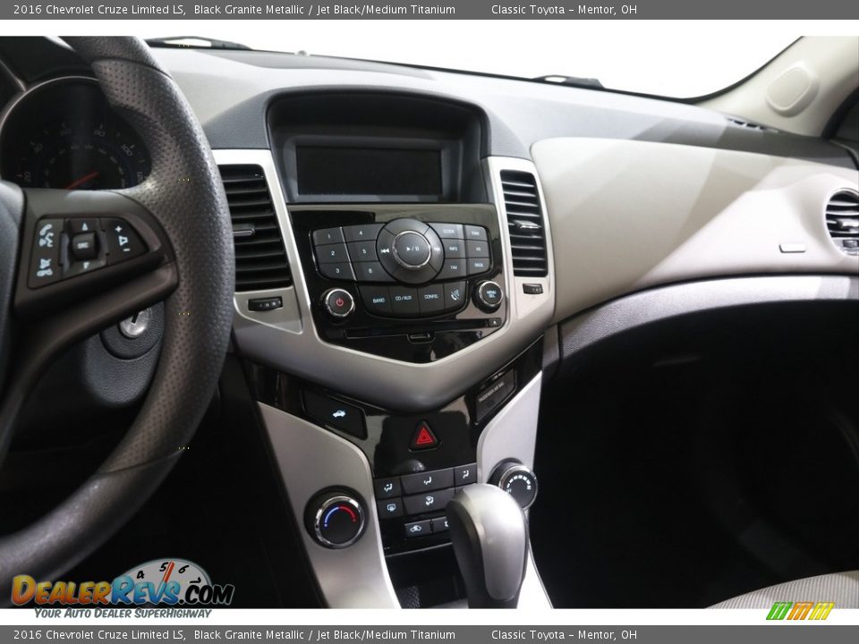 2016 Chevrolet Cruze Limited LS Black Granite Metallic / Jet Black/Medium Titanium Photo #9