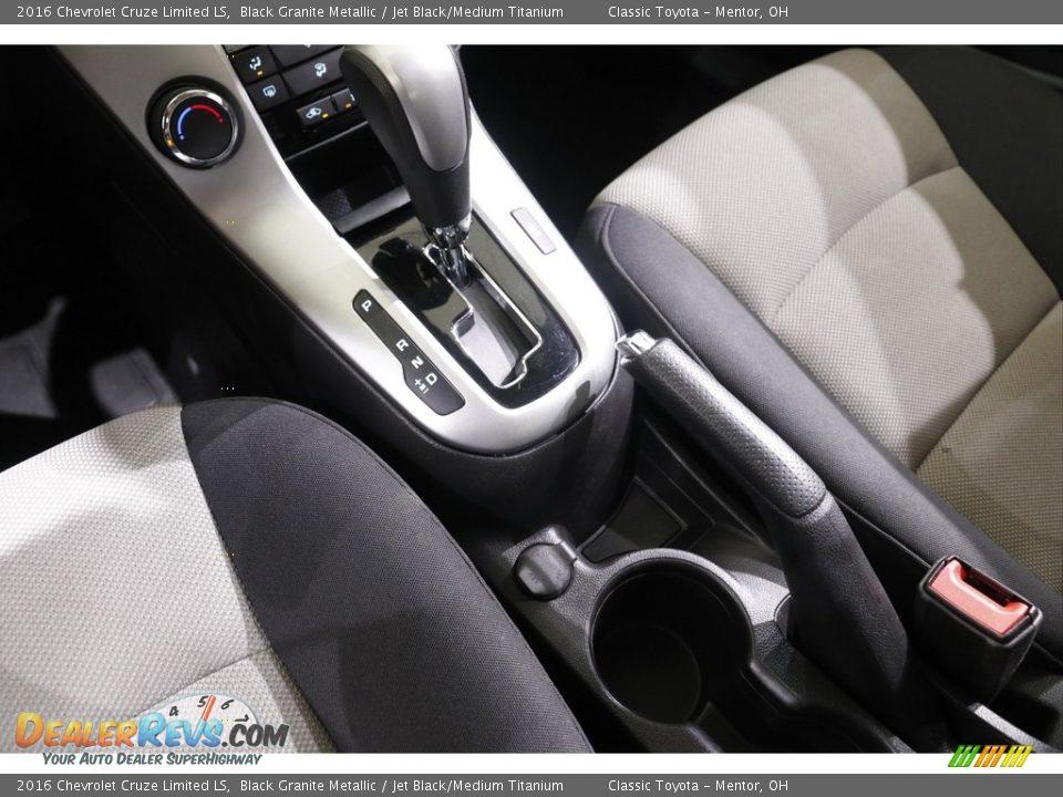 2016 Chevrolet Cruze Limited LS Black Granite Metallic / Jet Black/Medium Titanium Photo #12