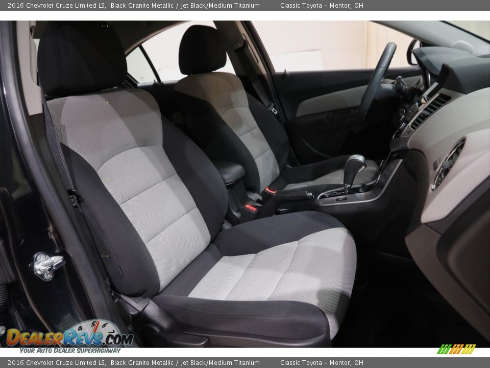 2016 Chevrolet Cruze Limited LS Black Granite Metallic / Jet Black/Medium Titanium Photo #13