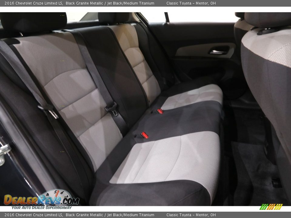 2016 Chevrolet Cruze Limited LS Black Granite Metallic / Jet Black/Medium Titanium Photo #14