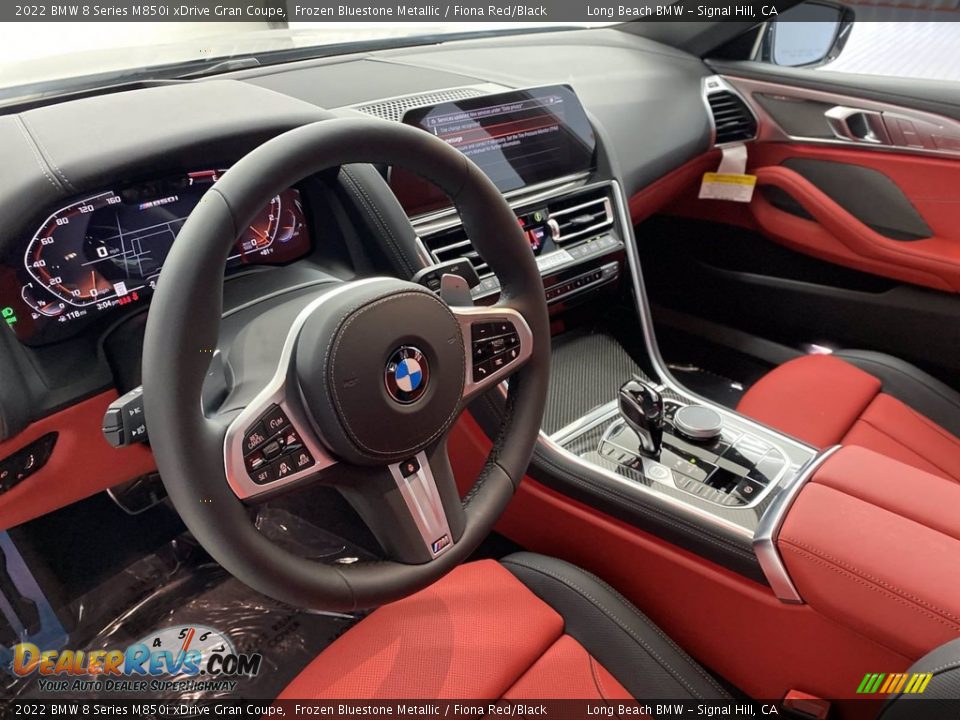 Fiona Red/Black Interior - 2022 BMW 8 Series M850i xDrive Gran Coupe Photo #12