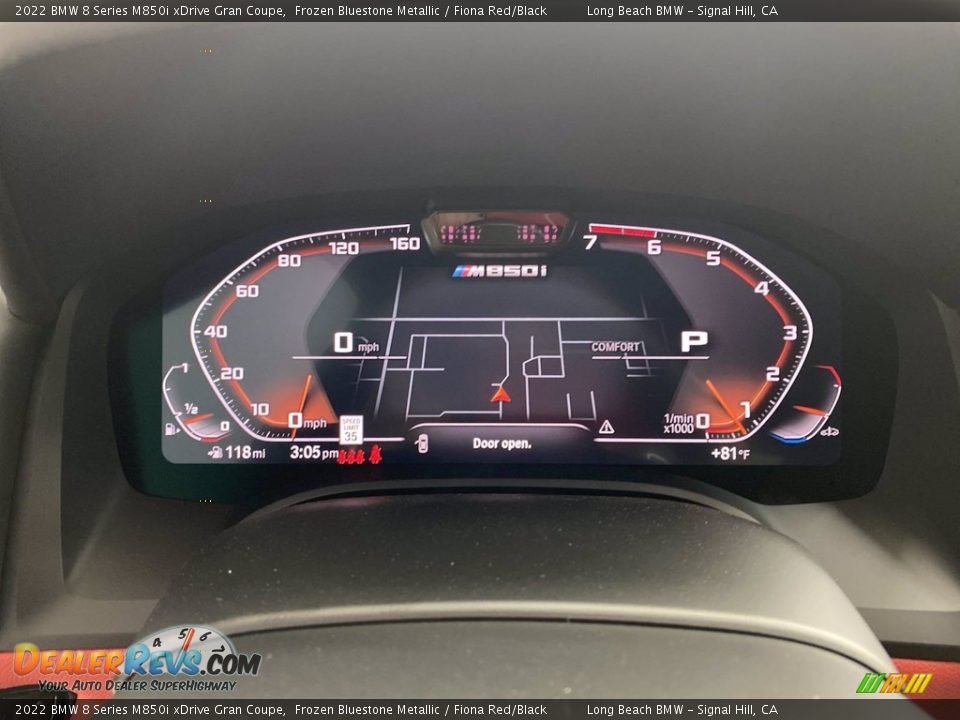 2022 BMW 8 Series M850i xDrive Gran Coupe Gauges Photo #17