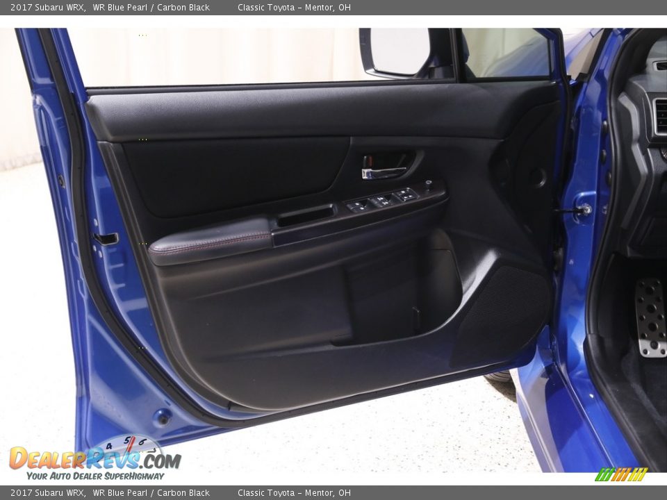2017 Subaru WRX WR Blue Pearl / Carbon Black Photo #4