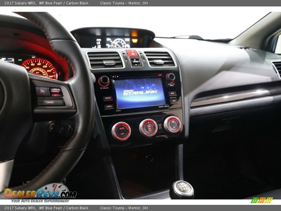 2017 Subaru WRX WR Blue Pearl / Carbon Black Photo #9