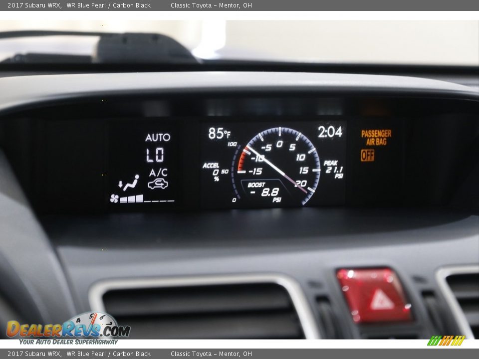 2017 Subaru WRX  Gauges Photo #10