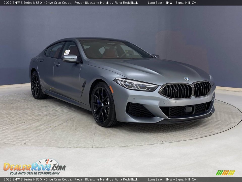 Front 3/4 View of 2022 BMW 8 Series M850i xDrive Gran Coupe Photo #27