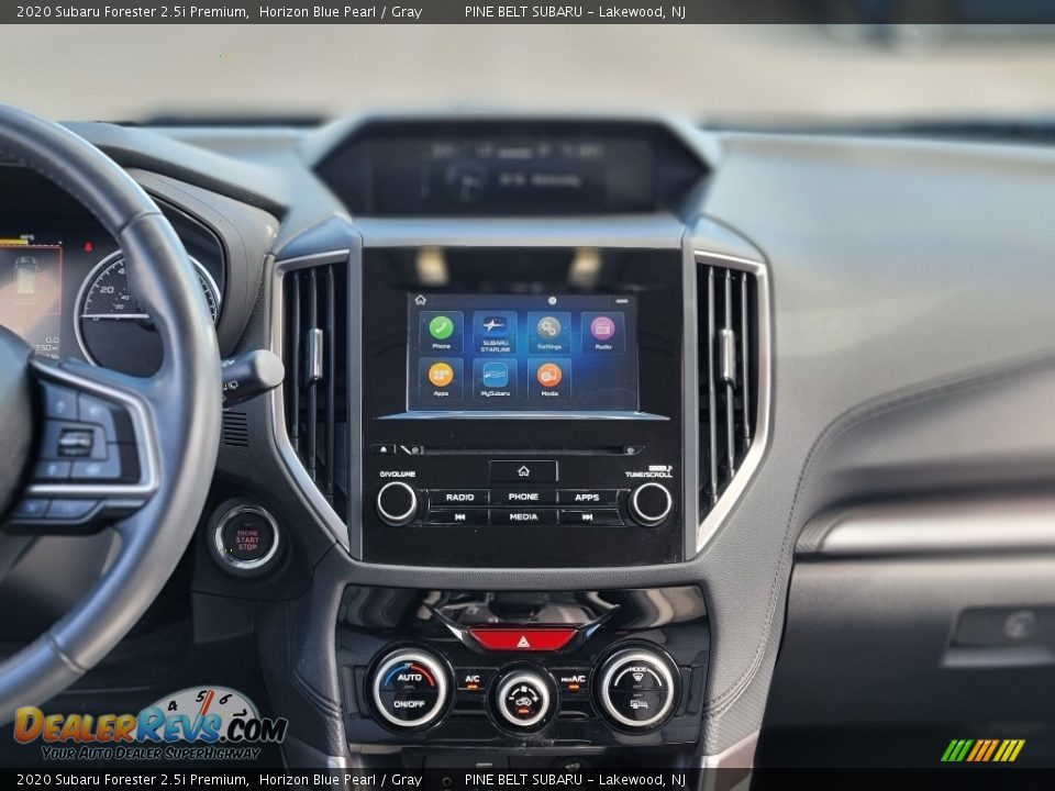 2020 Subaru Forester 2.5i Premium Horizon Blue Pearl / Gray Photo #4