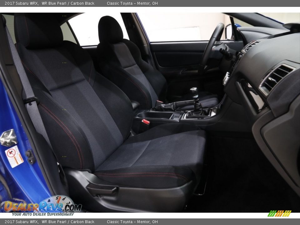 2017 Subaru WRX WR Blue Pearl / Carbon Black Photo #19