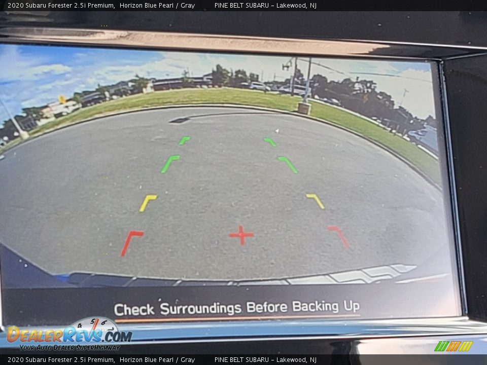 2020 Subaru Forester 2.5i Premium Horizon Blue Pearl / Gray Photo #7