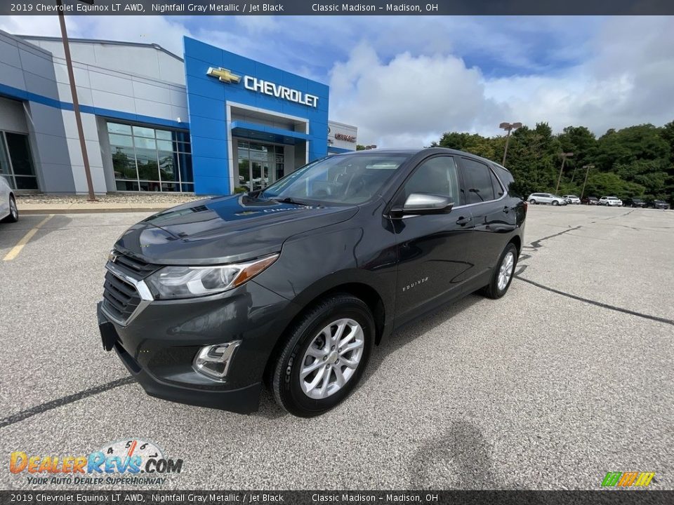 2019 Chevrolet Equinox LT AWD Nightfall Gray Metallic / Jet Black Photo #1