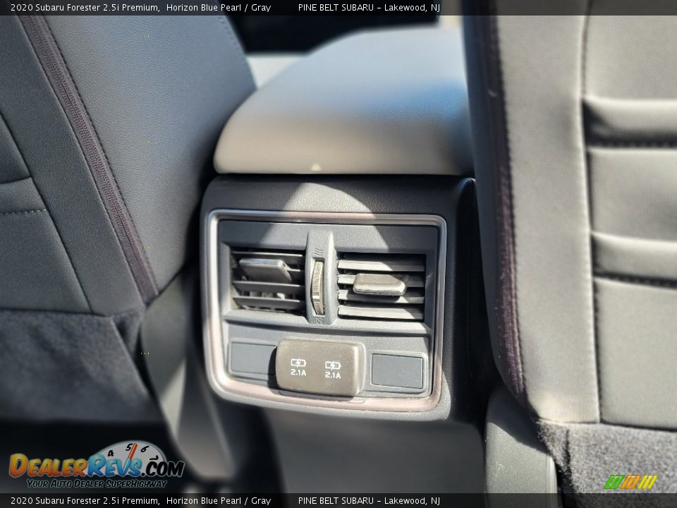 2020 Subaru Forester 2.5i Premium Horizon Blue Pearl / Gray Photo #12