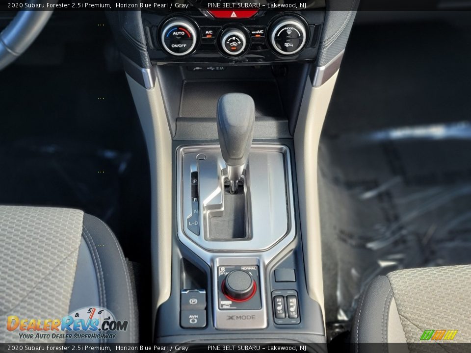 2020 Subaru Forester 2.5i Premium Horizon Blue Pearl / Gray Photo #13