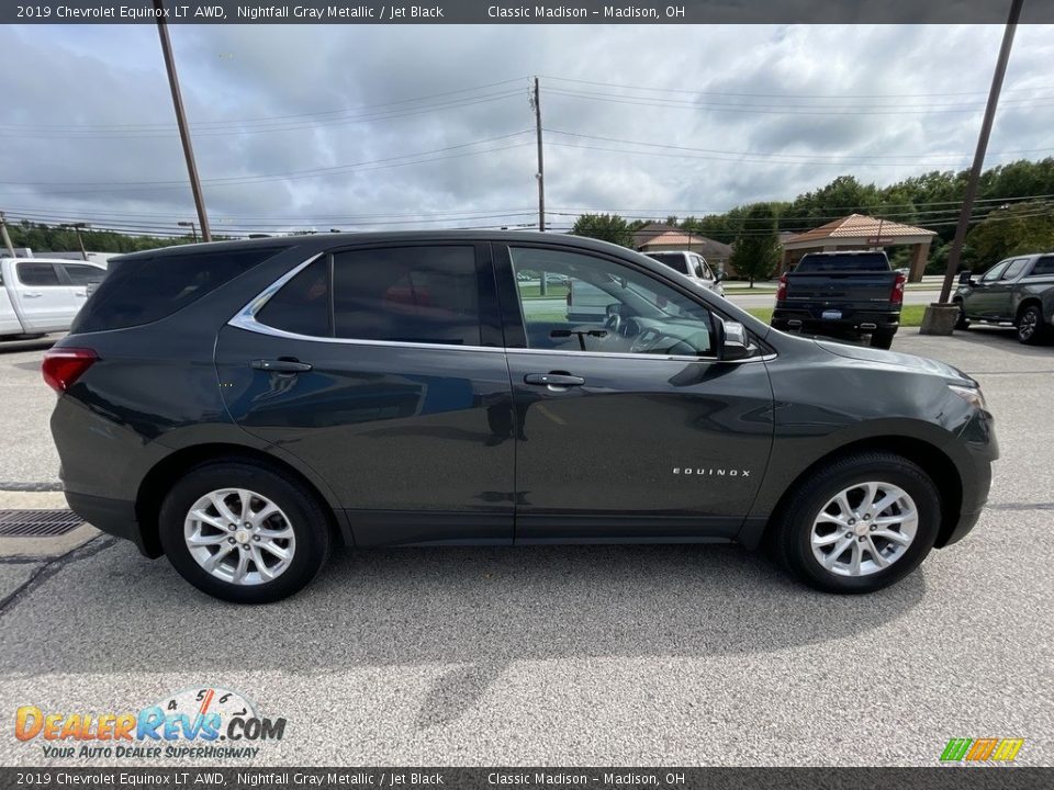 2019 Chevrolet Equinox LT AWD Nightfall Gray Metallic / Jet Black Photo #3