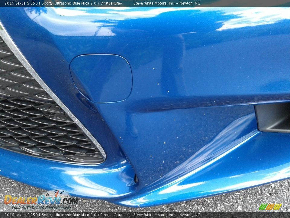 2016 Lexus IS 350 F Sport Ultrasonic Blue Mica 2.0 / Stratus Gray Photo #5