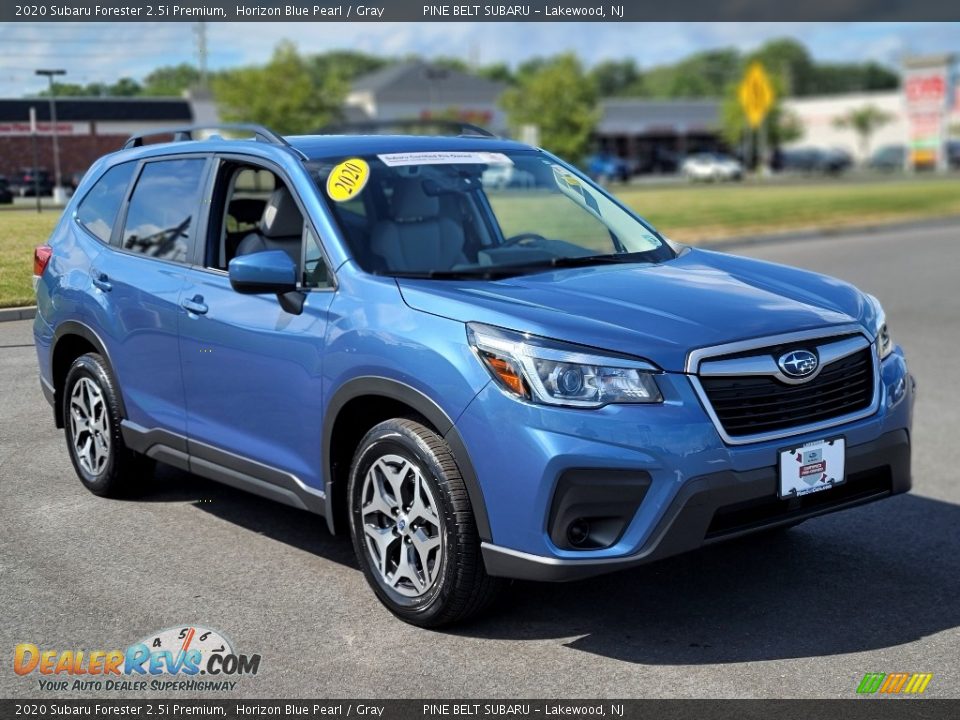 2020 Subaru Forester 2.5i Premium Horizon Blue Pearl / Gray Photo #15