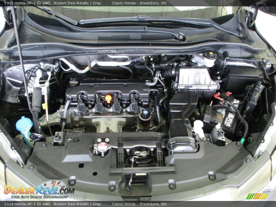 2019 Honda HR-V EX AWD Modern Steel Metallic / Gray Photo #13