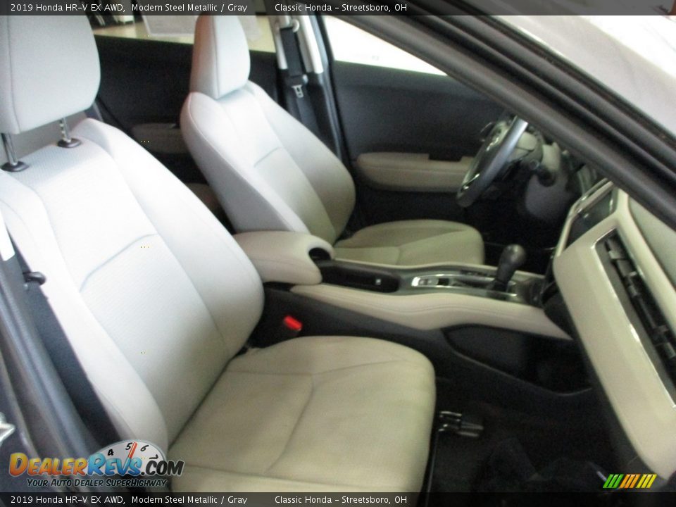 2019 Honda HR-V EX AWD Modern Steel Metallic / Gray Photo #16