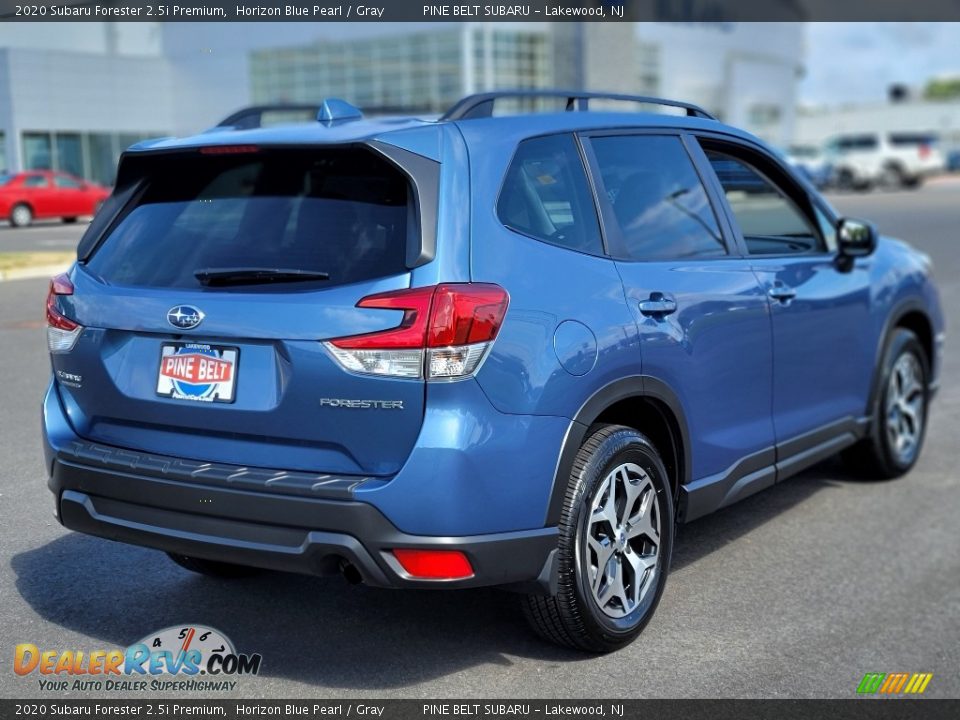 2020 Subaru Forester 2.5i Premium Horizon Blue Pearl / Gray Photo #21