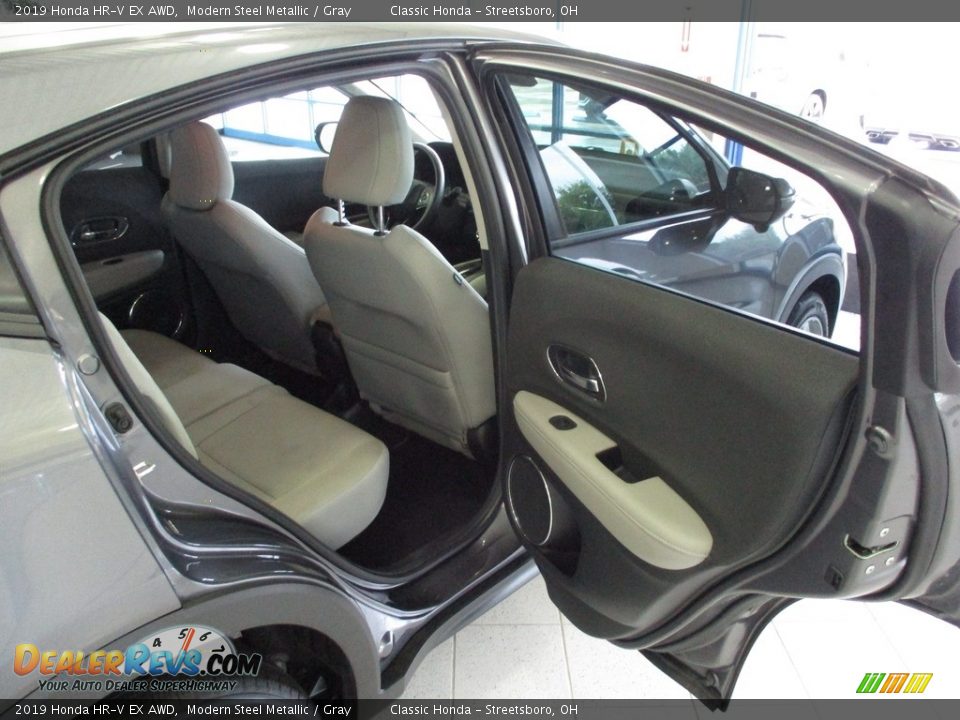2019 Honda HR-V EX AWD Modern Steel Metallic / Gray Photo #17