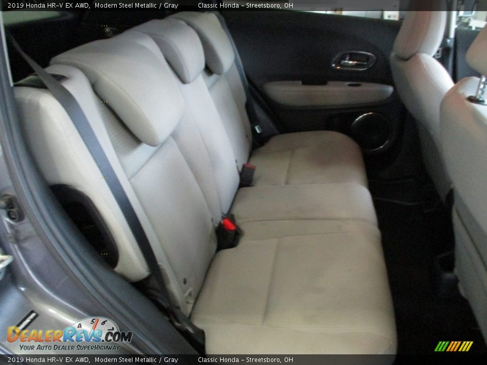 2019 Honda HR-V EX AWD Modern Steel Metallic / Gray Photo #18