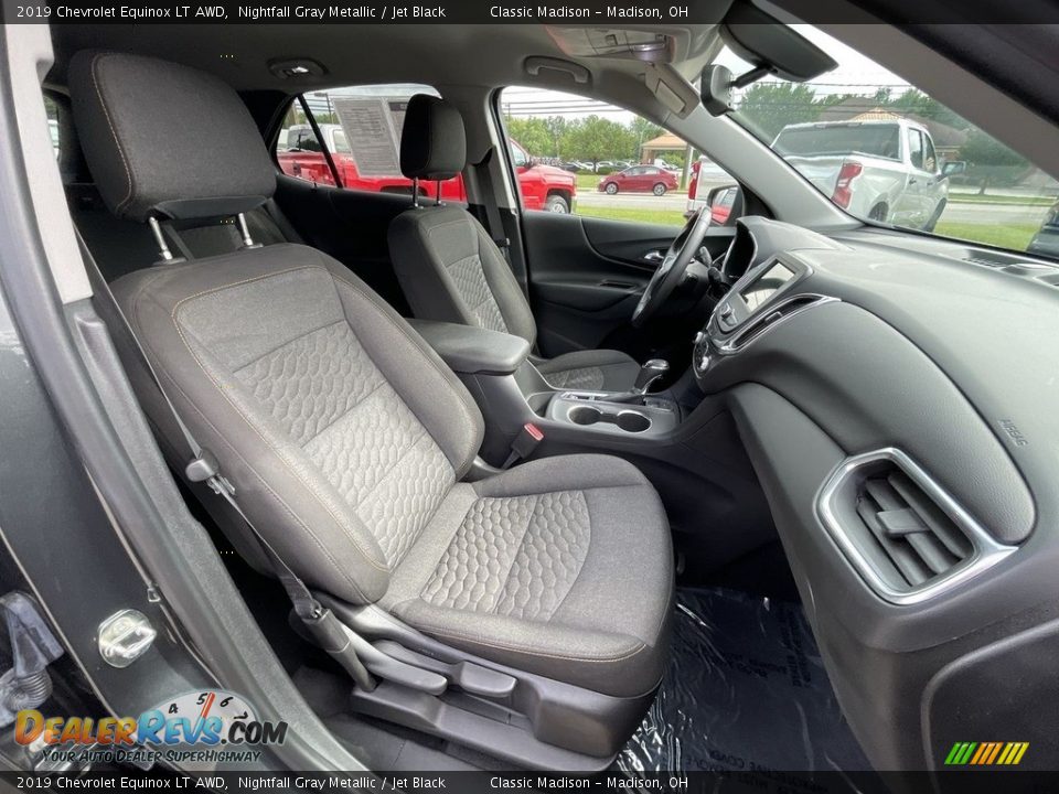 2019 Chevrolet Equinox LT AWD Nightfall Gray Metallic / Jet Black Photo #16