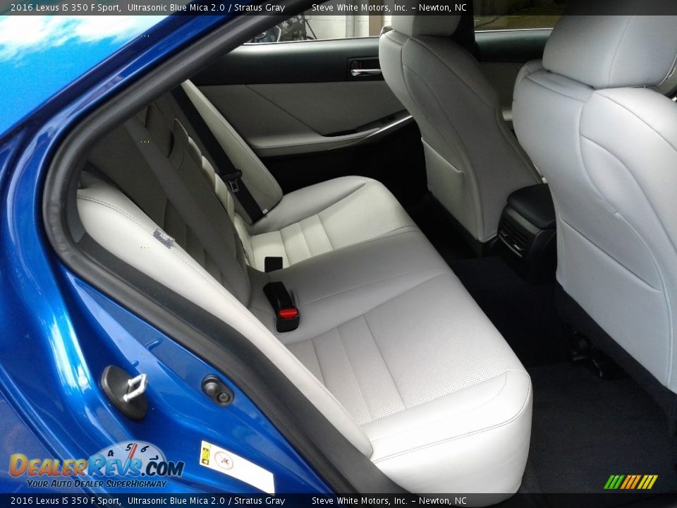 Rear Seat of 2016 Lexus IS 350 F Sport Photo #16