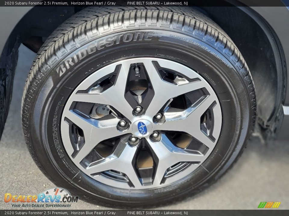 2020 Subaru Forester 2.5i Premium Horizon Blue Pearl / Gray Photo #28