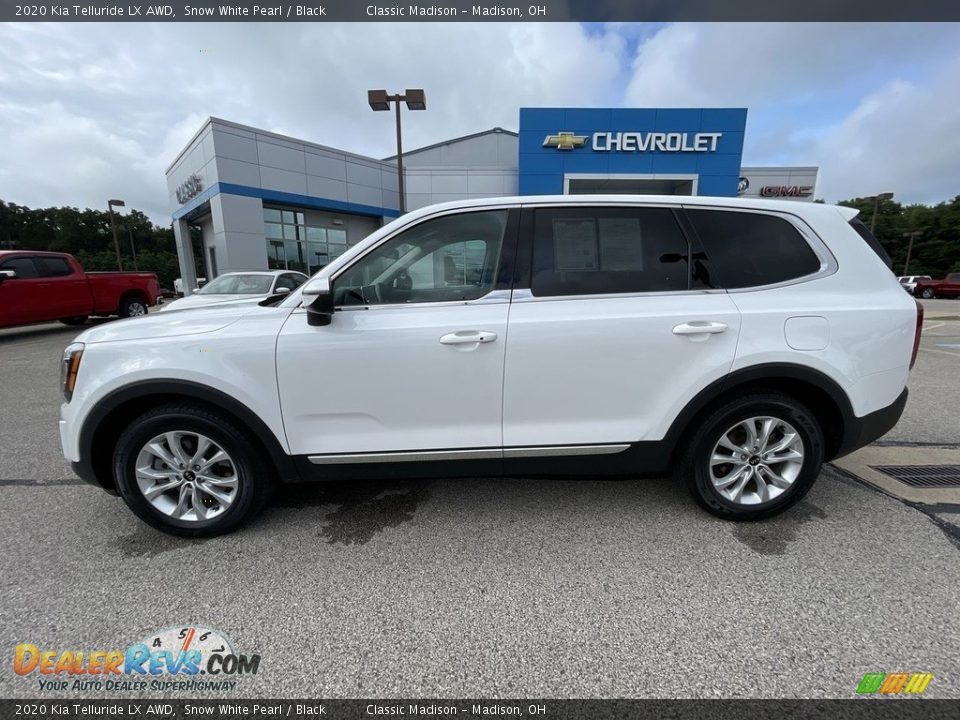 2020 Kia Telluride LX AWD Snow White Pearl / Black Photo #2