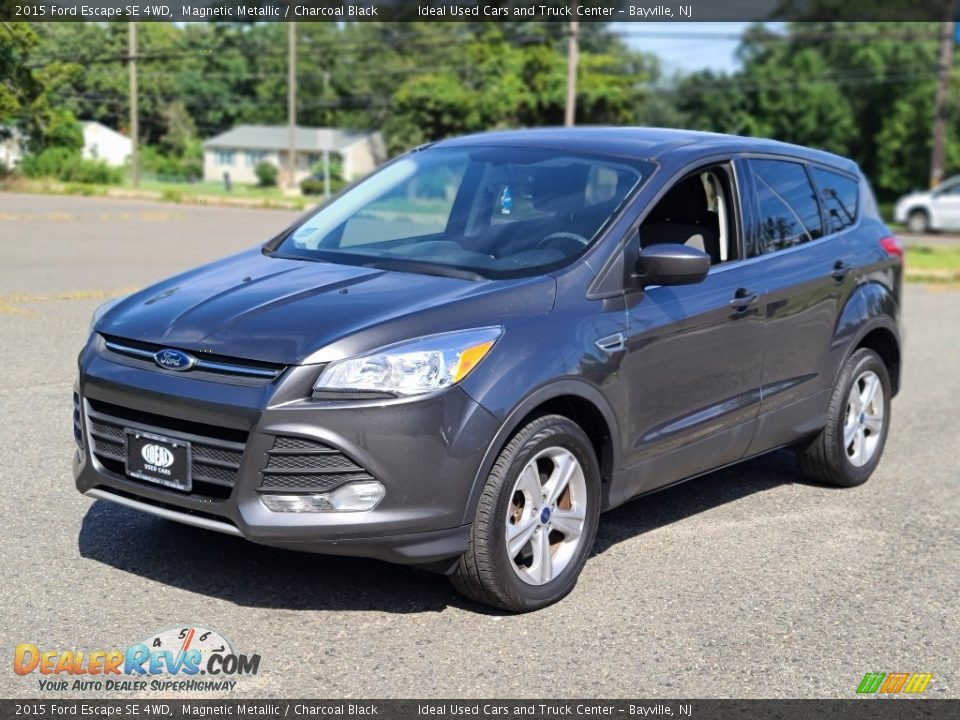 2015 Ford Escape SE 4WD Magnetic Metallic / Charcoal Black Photo #1