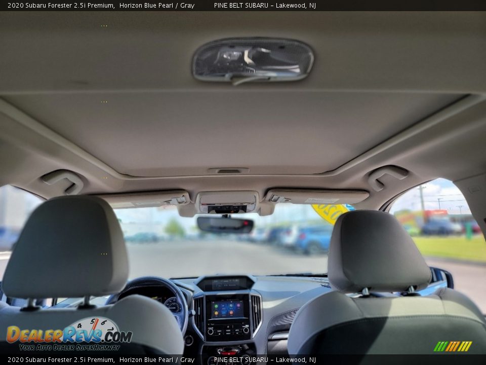2020 Subaru Forester 2.5i Premium Horizon Blue Pearl / Gray Photo #30