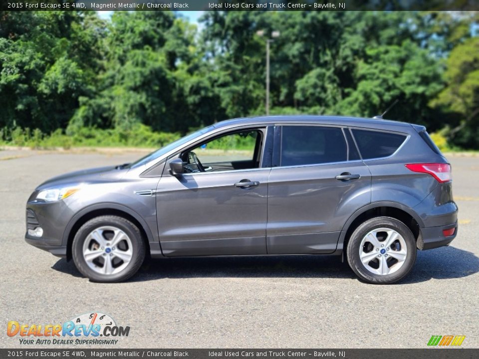 2015 Ford Escape SE 4WD Magnetic Metallic / Charcoal Black Photo #2