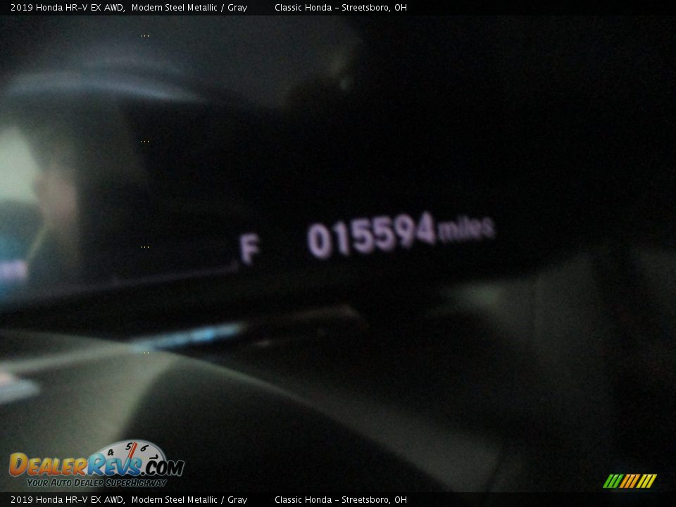 2019 Honda HR-V EX AWD Modern Steel Metallic / Gray Photo #26