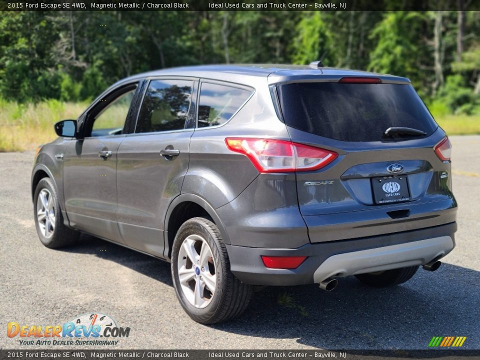 2015 Ford Escape SE 4WD Magnetic Metallic / Charcoal Black Photo #3