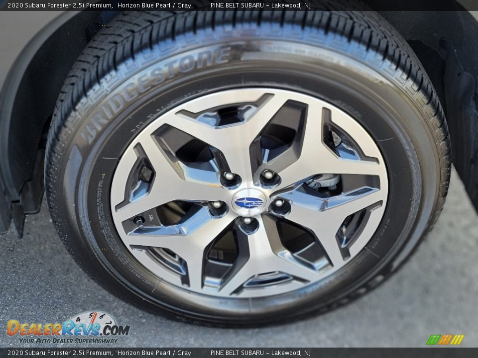 2020 Subaru Forester 2.5i Premium Horizon Blue Pearl / Gray Photo #32