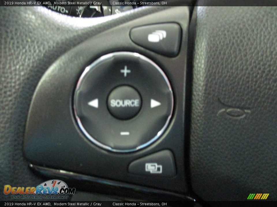 2019 Honda HR-V EX AWD Modern Steel Metallic / Gray Photo #28